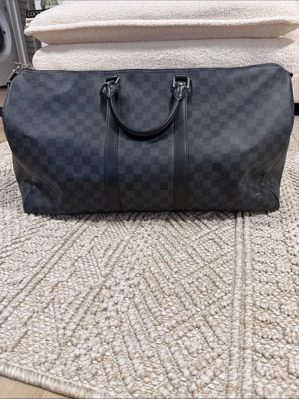 Louis Vuitton Keepall 55 Damier Graphite